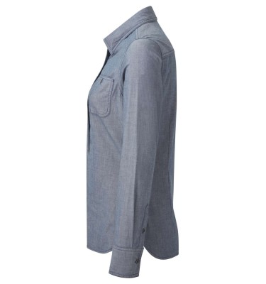 WOMEN'S ORGANIC CHAMBRAY FAIRTRADE SHIRT