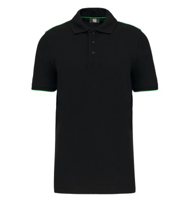 MEN'S SHORT-SLEEVED CONTRASTING DAYTODAY POLO SHIRT
