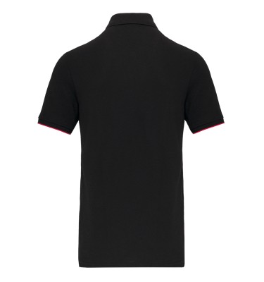 MEN'S SHORT-SLEEVED CONTRASTING DAYTODAY POLO SHIRT