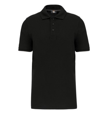 MEN'S SHORT-SLEEVED CONTRASTING DAYTODAY POLO SHIRT