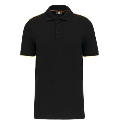 MEN'S SHORT-SLEEVED CONTRASTING DAYTODAY POLO SHIRT