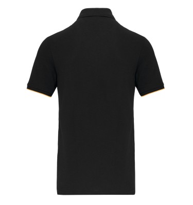 MEN'S SHORT-SLEEVED CONTRASTING DAYTODAY POLO SHIRT