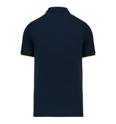 MEN'S SHORT-SLEEVED CONTRASTING DAYTODAY POLO SHIRT