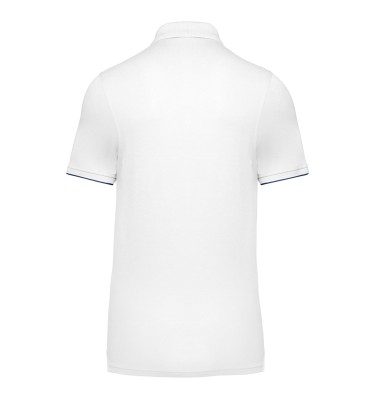 MEN'S SHORT-SLEEVED CONTRASTING DAYTODAY POLO SHIRT