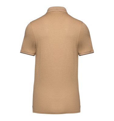 MEN'S SHORT-SLEEVED CONTRASTING DAYTODAY POLO SHIRT