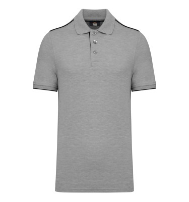 MEN'S SHORT-SLEEVED CONTRASTING DAYTODAY POLO SHIRT