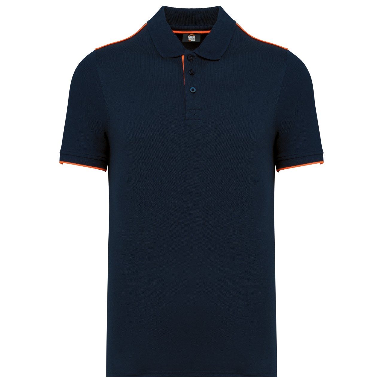 MEN'S SHORT-SLEEVED CONTRASTING DAYTODAY POLO SHIRT