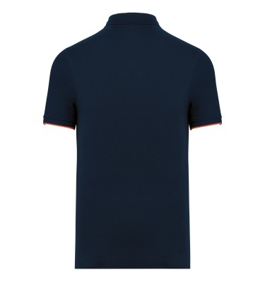 MEN'S SHORT-SLEEVED CONTRASTING DAYTODAY POLO SHIRT