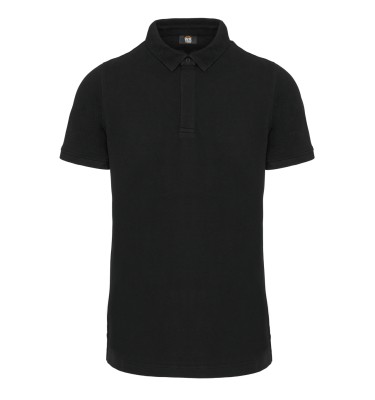 MEN'S SHORT SLEEVE STUD POLO SHIRT
