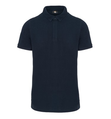MEN'S SHORT SLEEVE STUD POLO SHIRT