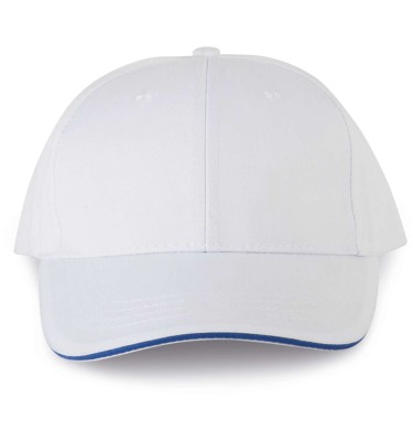 OEKOTEX CERTIFIED 6 PANELS CAP WITH SANDWICH PEAK