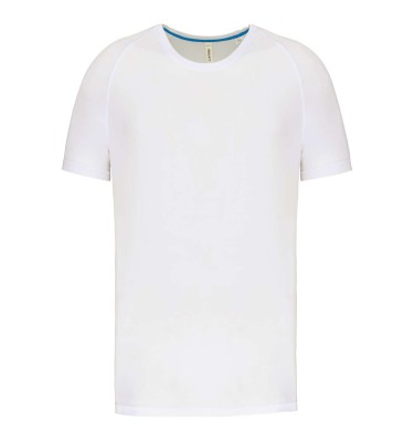 MEN'S RECYCLED ROUND NECK SPORTS T-SHIRT