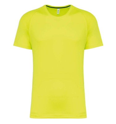 MEN'S RECYCLED ROUND NECK SPORTS T-SHIRT