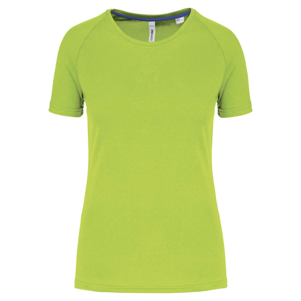 LADIES' RECYCLED ROUND NECK SPORTS T-SHIRT