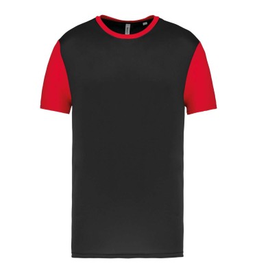 ADULTS' BICOLOUR SHORT-SLEEVED T-SHIRT