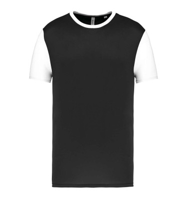 ADULTS' BICOLOUR SHORT-SLEEVED T-SHIRT