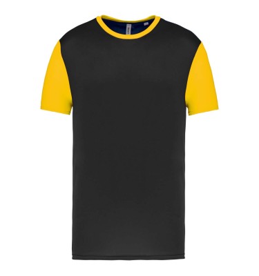 ADULTS' BICOLOUR SHORT-SLEEVED T-SHIRT