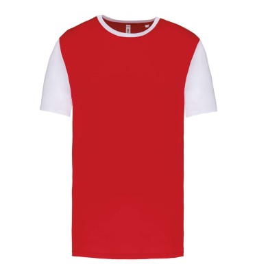 ADULTS' BICOLOUR SHORT-SLEEVED T-SHIRT