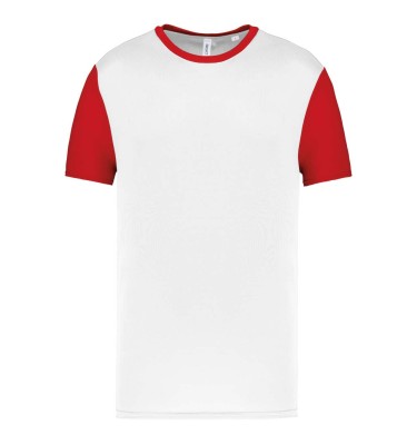 ADULTS' BICOLOUR SHORT-SLEEVED T-SHIRT