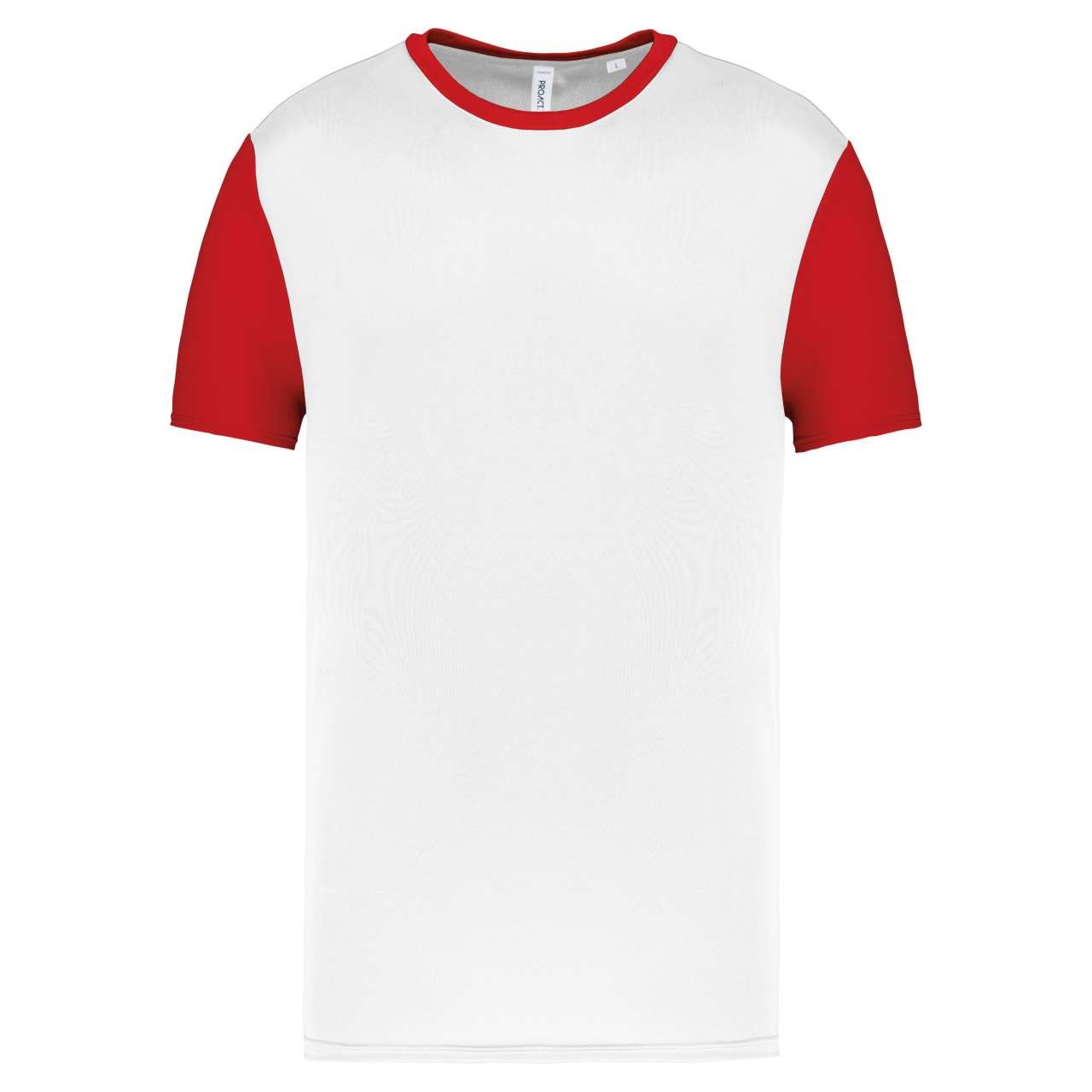 ADULTS' BICOLOUR SHORT-SLEEVED T-SHIRT