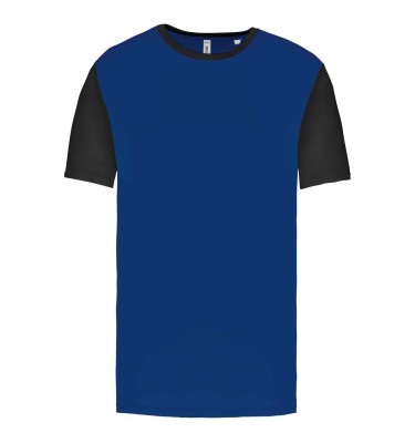 ADULTS' BICOLOUR SHORT-SLEEVED T-SHIRT