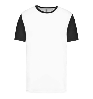 ADULTS' BICOLOUR SHORT-SLEEVED T-SHIRT