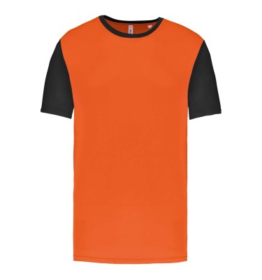 ADULTS' BICOLOUR SHORT-SLEEVED T-SHIRT