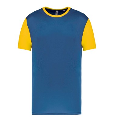 ADULTS' BICOLOUR SHORT-SLEEVED T-SHIRT