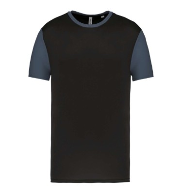 ADULTS' BICOLOUR SHORT-SLEEVED T-SHIRT
