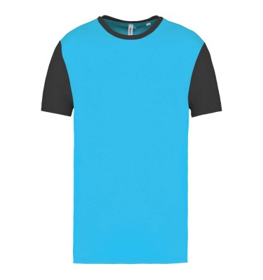 ADULTS' BICOLOUR SHORT-SLEEVED T-SHIRT