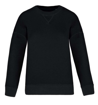 ECO-FRIENDLY LADIES’ DROP-SHOULDER SWEATSHIRT