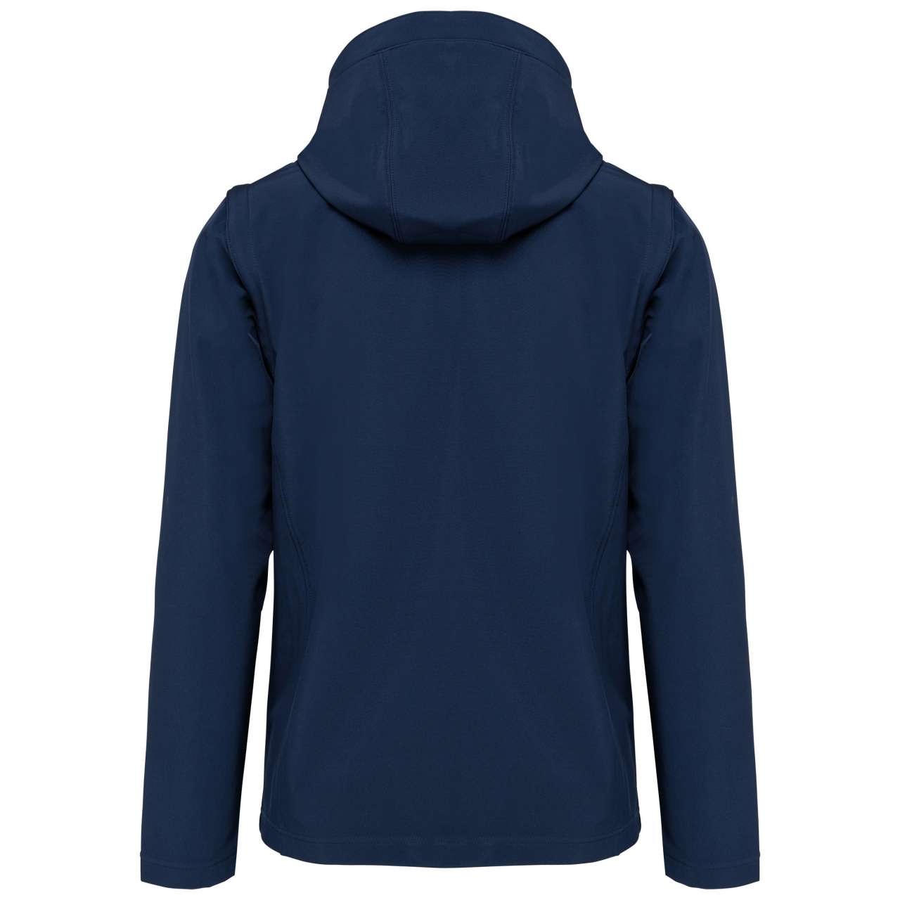 UNISEX 3-LAYER SOFTSHELL HOODED JACKET WITH REMOVABLE SLEEVES