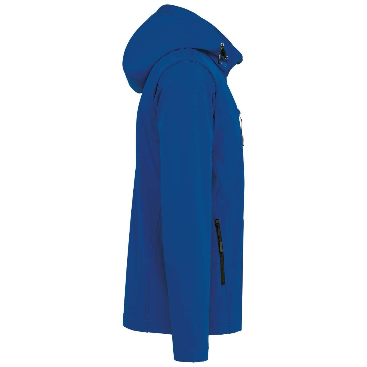 UNISEX 3-LAYER SOFTSHELL HOODED JACKET WITH REMOVABLE SLEEVES