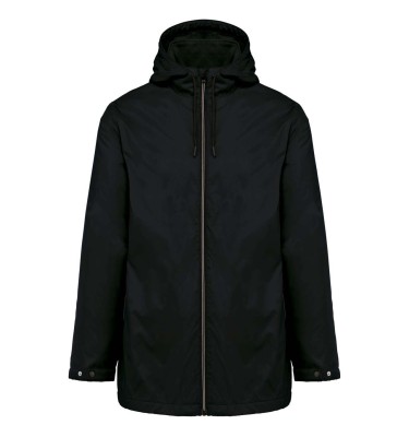 UNISEX HOODED JACKET WITH MICRO-POLARFLEECE LINING
