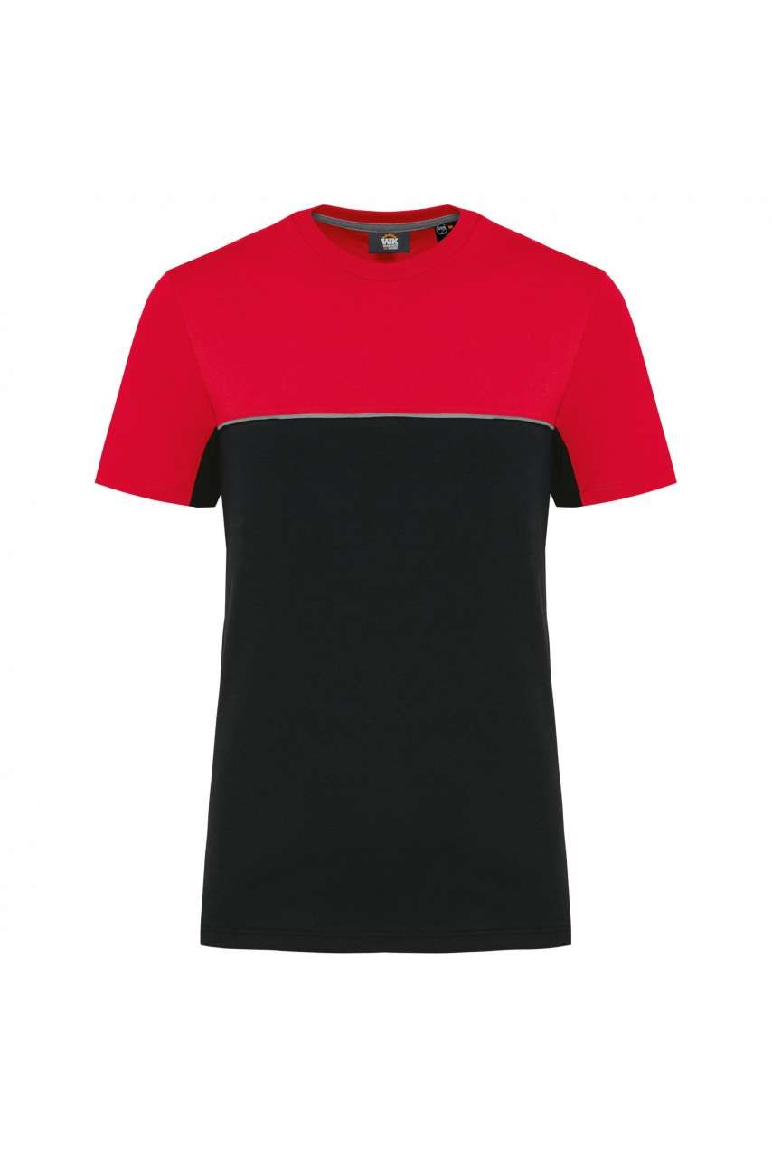 UNISEX ECO-FRIENDLY SHORT SLEEVE TWO-TONE T-SHIRT