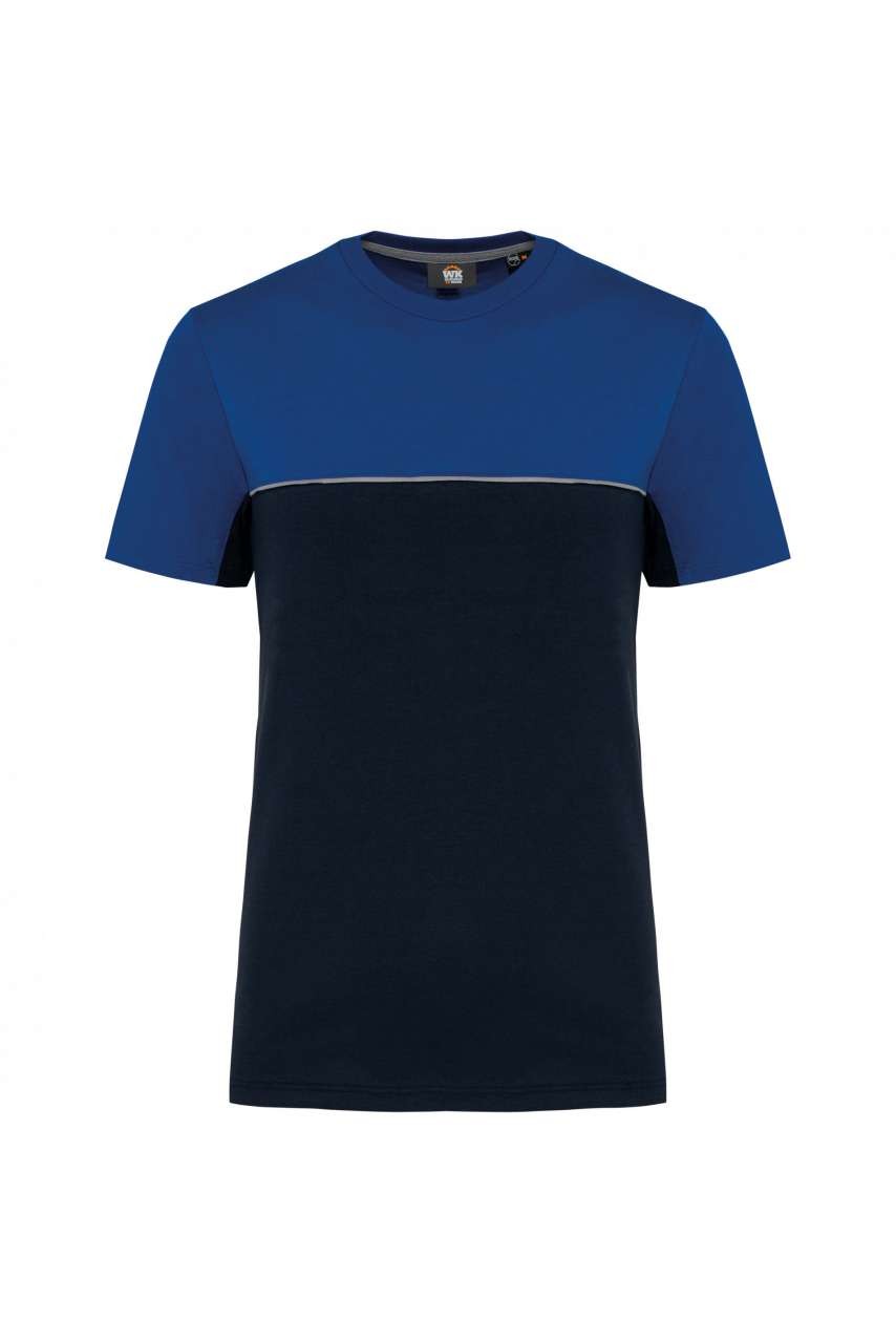 UNISEX ECO-FRIENDLY SHORT SLEEVE TWO-TONE T-SHIRT