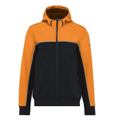 UNISEX 3-LAYER TWO-TONE BIONIC SOFTSHELL JACKET