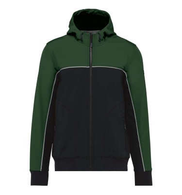 UNISEX 3-LAYER TWO-TONE BIONIC SOFTSHELL JACKET