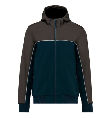 UNISEX 3-LAYER TWO-TONE BIONIC SOFTSHELL JACKET