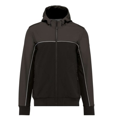 UNISEX 3-LAYER TWO-TONE BIONIC SOFTSHELL JACKET