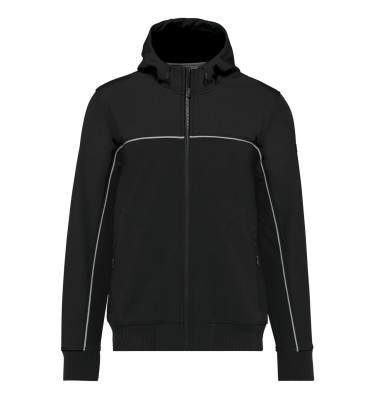 UNISEX 3-LAYER TWO-TONE BIONIC SOFTSHELL JACKET