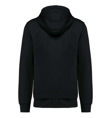 UNISEX ECO-FRIENDLY FRENCH TERRY ZIPPED HOODED SWEATSHIRT