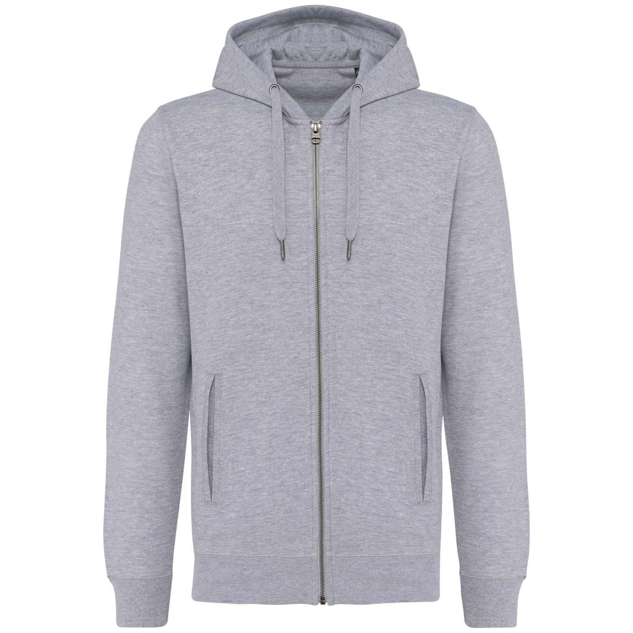 UNISEX ECO-FRIENDLY FRENCH TERRY ZIPPED HOODED SWEATSHIRT