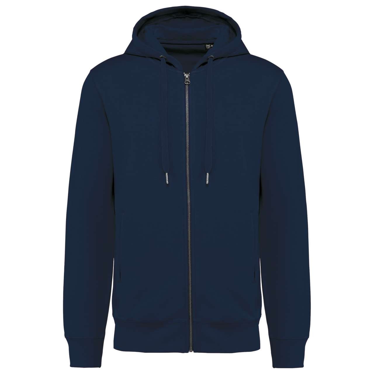 UNISEX ECO-FRIENDLY FRENCH TERRY ZIPPED HOODED SWEATSHIRT