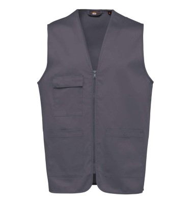 UNISEX POLYCOTTON MULTI-POCKET VEST