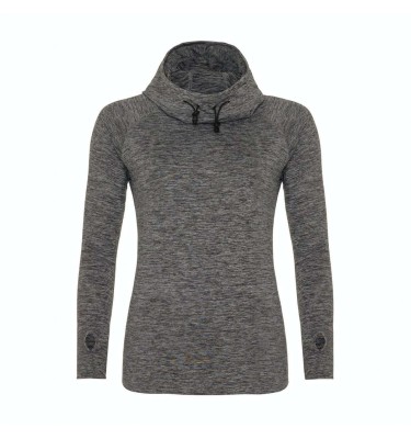 WOMEN'S COOL COWL NECK TOP