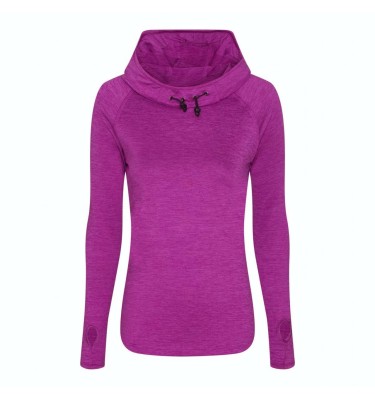 WOMEN'S COOL COWL NECK TOP