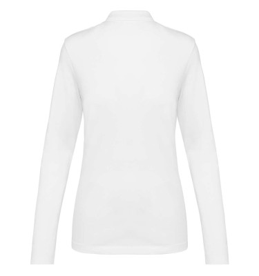 LADIES' LONG-SLEEVED SUPIMA® POLO SHIRT