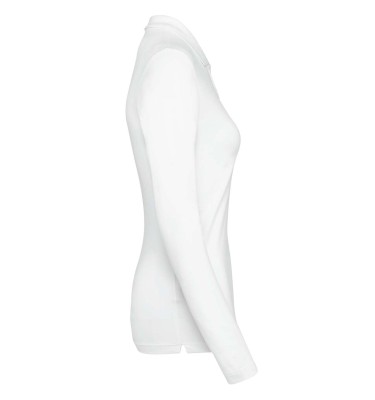 LADIES' LONG-SLEEVED SUPIMA® POLO SHIRT