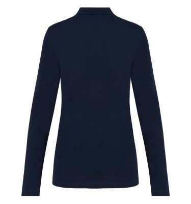 LADIES' LONG-SLEEVED SUPIMA® POLO SHIRT